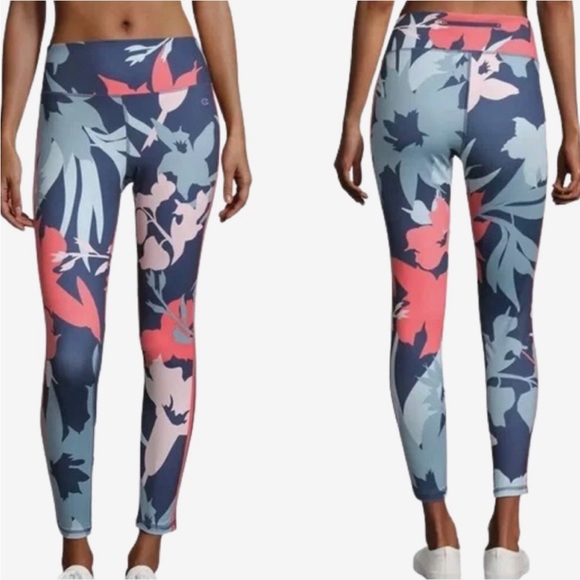 EUC Champion High Waist Printed Leggings - Picture 2 of 9